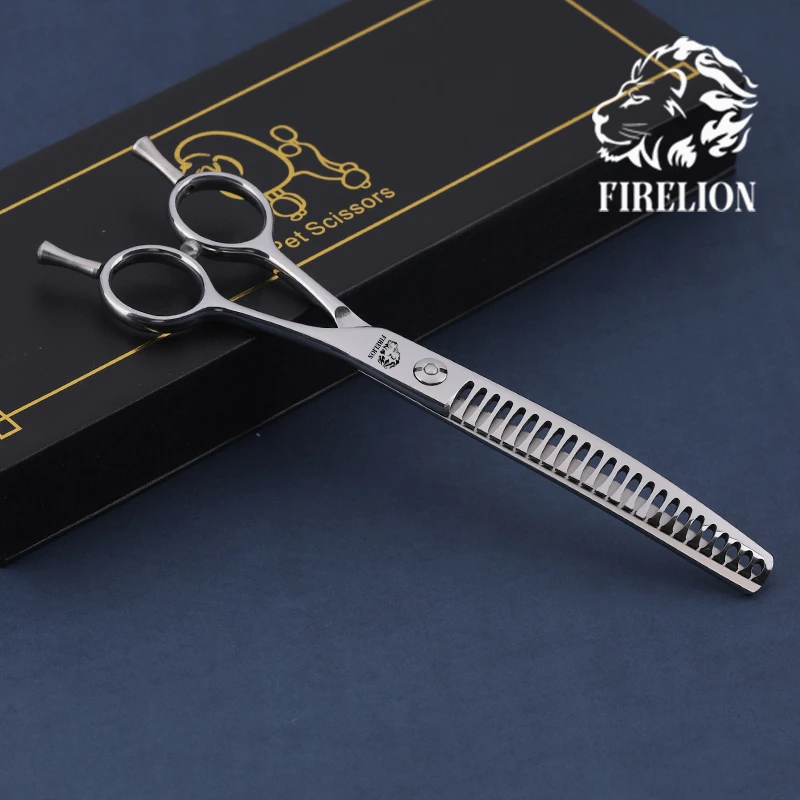 【Tonny邓推荐】弯鱼骨专业宠物美容剪刀 宠物店 宠物弯鱼骨