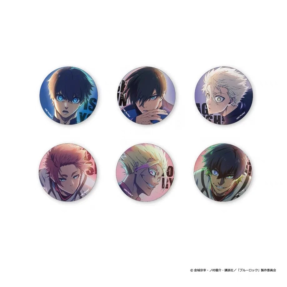 U20系列蓝色监狱 蓝锁  吧唧 徽章 正版日谷 代拆