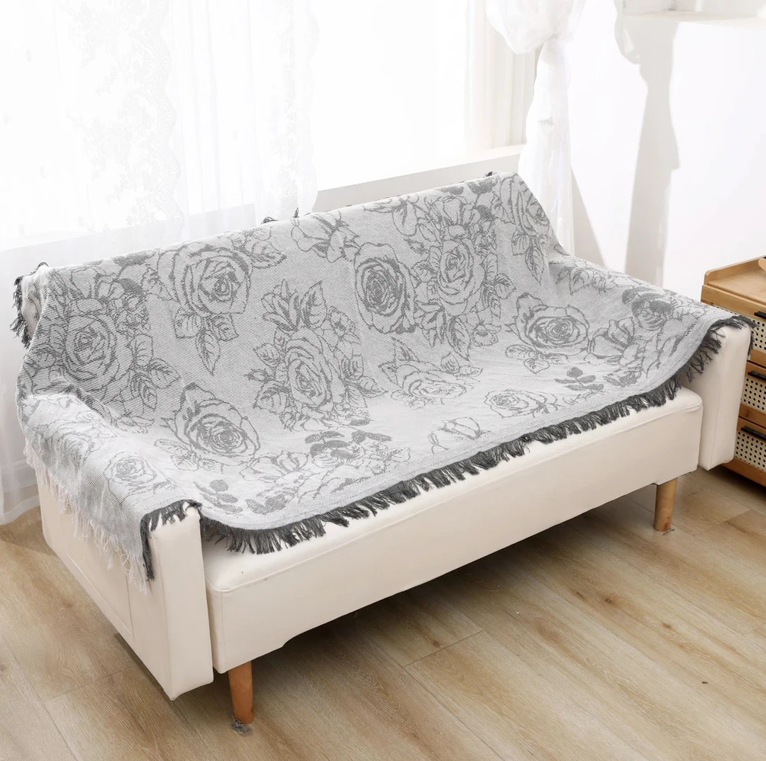 [绚丽玫瑰]沙发巾90cm×180cm