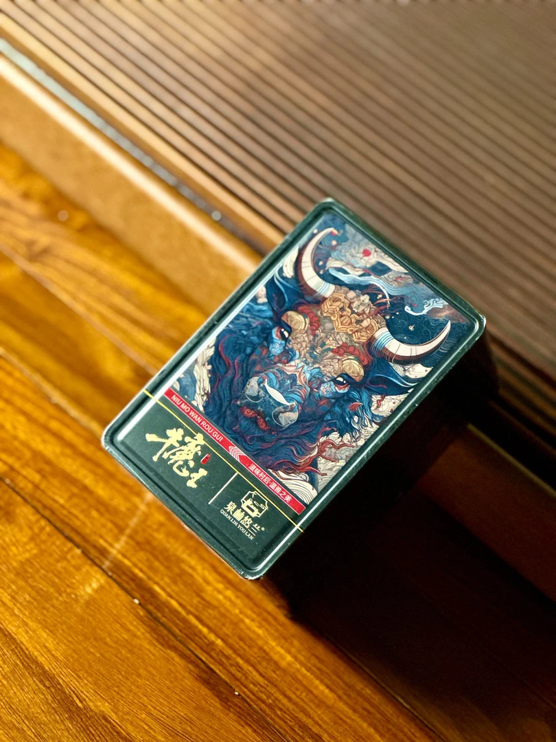泉林悠兰牛魔王（牛肉）铁盒装一盒6泡装