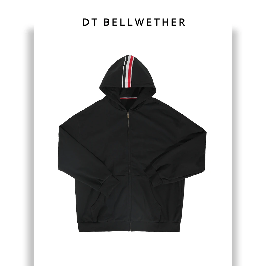 【大头叔叔】灰标系列／定织活染460g重磅宽舒连帽卫衣DD30816