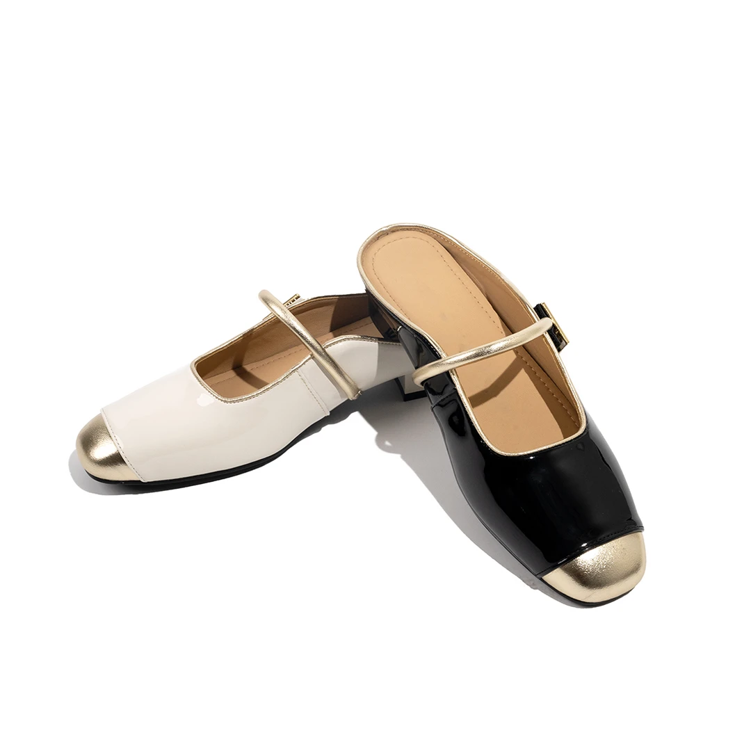 PRINCESSGO | 奢香夫人~2024年新款时尚潮流百搭休闲包头拖MH055