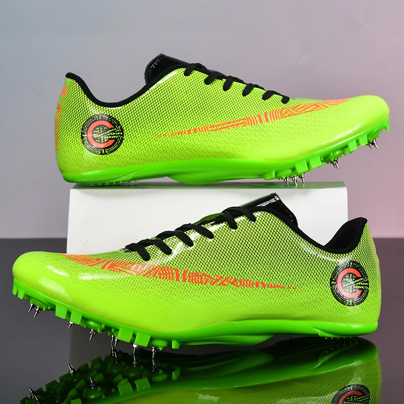 2024田径钉鞋训练鞋中跑短跑男女学生比赛体考专业跑步跳远钉子鞋