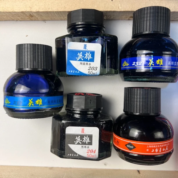墨水清仓颜色随机发蓝黑色纯蓝黑色