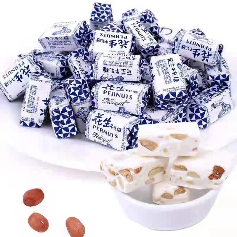 牛轧糖经典回忆花生牛扎糖糖果网红零食品喜糖酥糖奶糖年货批发