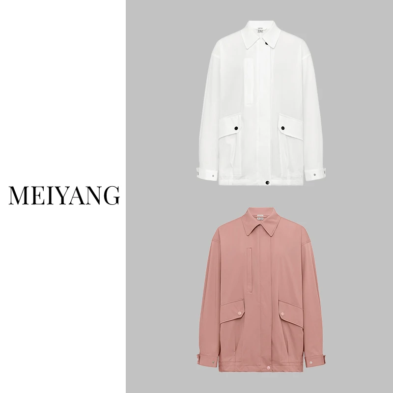 美洋MEIYANG【断码捡漏】甜酷少女工装外套