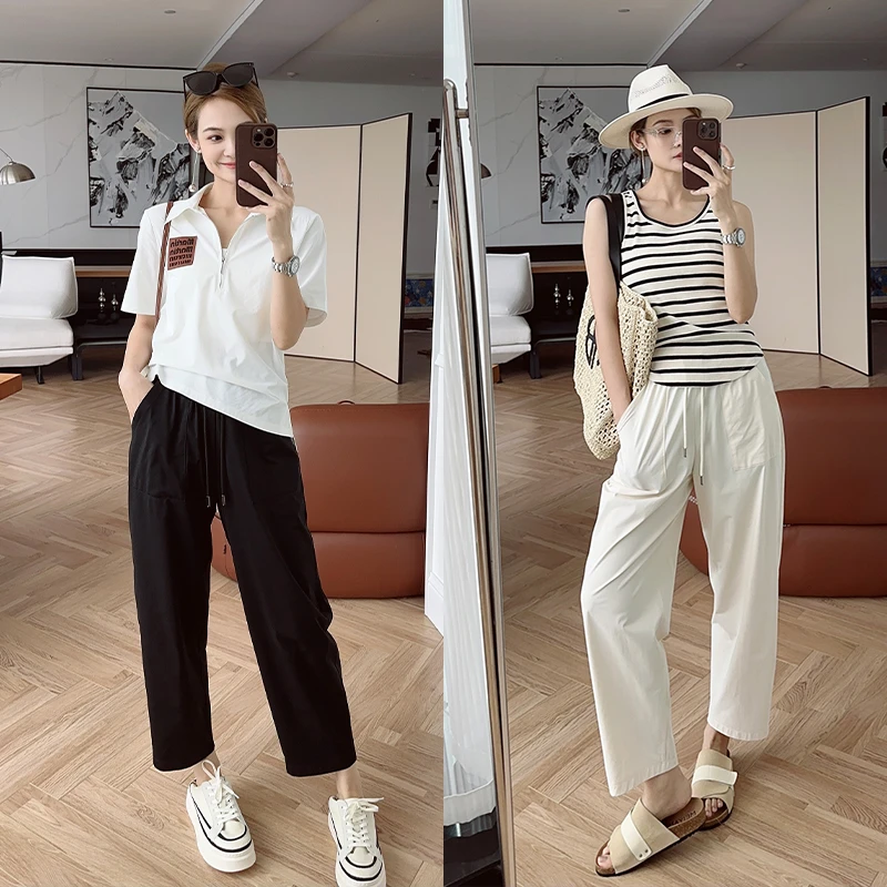 美洋MEIYANG 便利贴速干裤【速干60系列】贴布口袋休闲萝卜九分裤