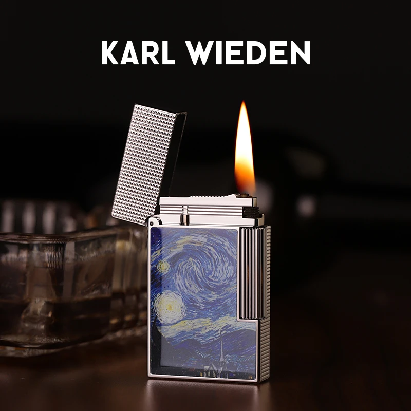 卡尔威登星空-KW卡尔威登煤油朗声机侧滑砂轮点火高档钢琴音