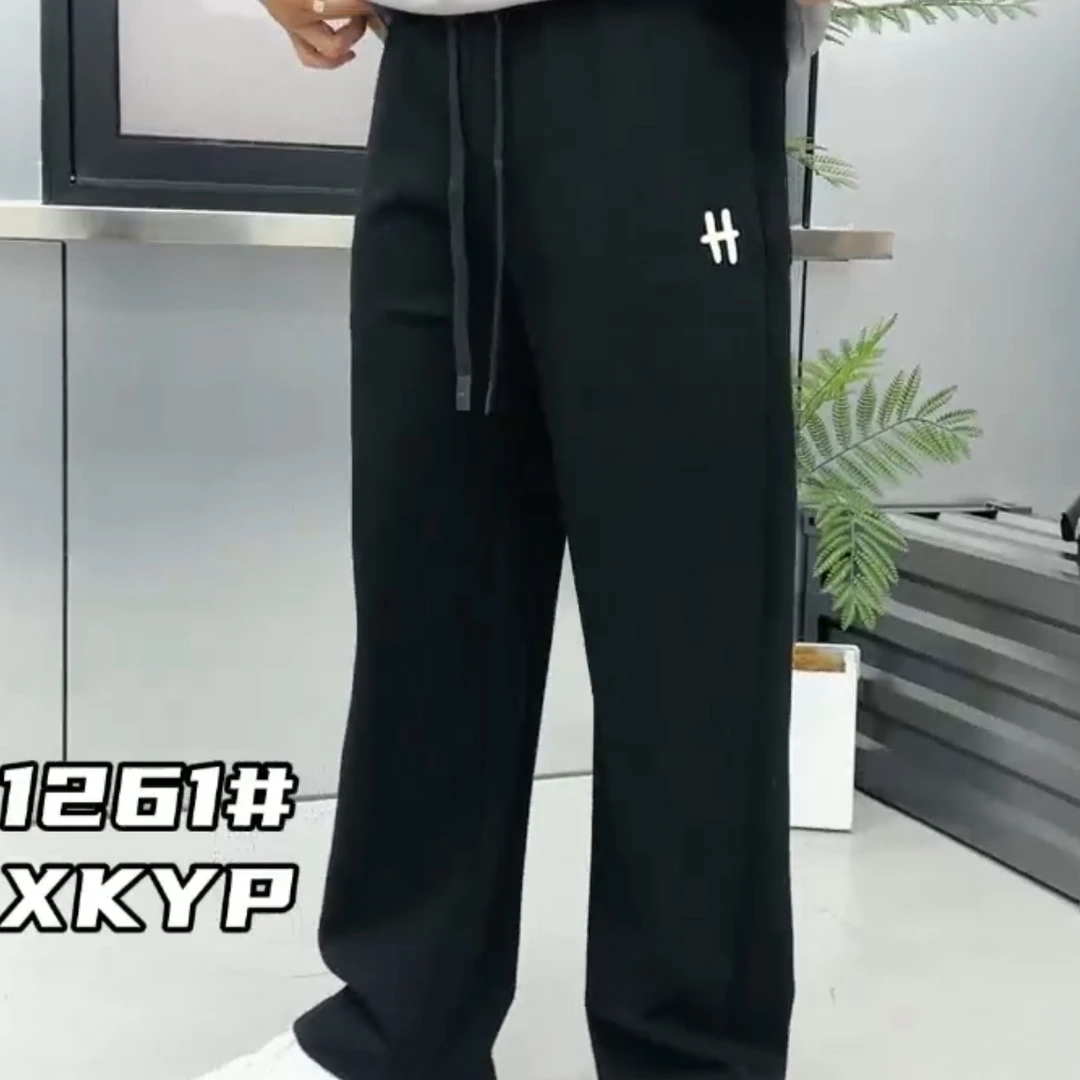 新款秋冬直筒休闲裤
