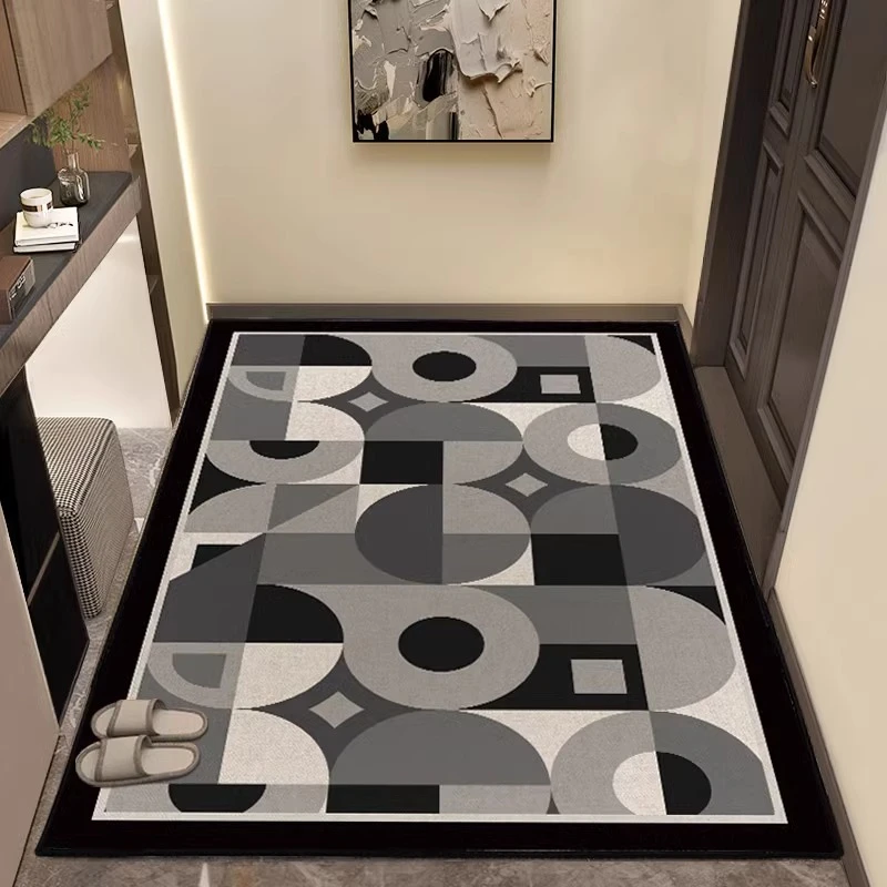高级感轻奢入户门高端别墅地垫地毯门外蹭脚垫门垫进门家用门口垫