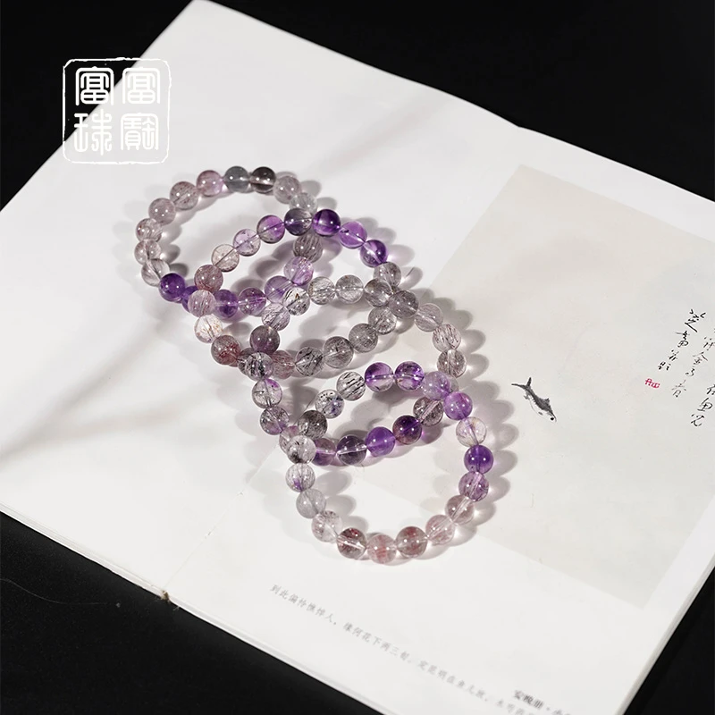 【仙女渐变】富富珠宝 水晶百搭手串 （天然珠宝多样性发其一）