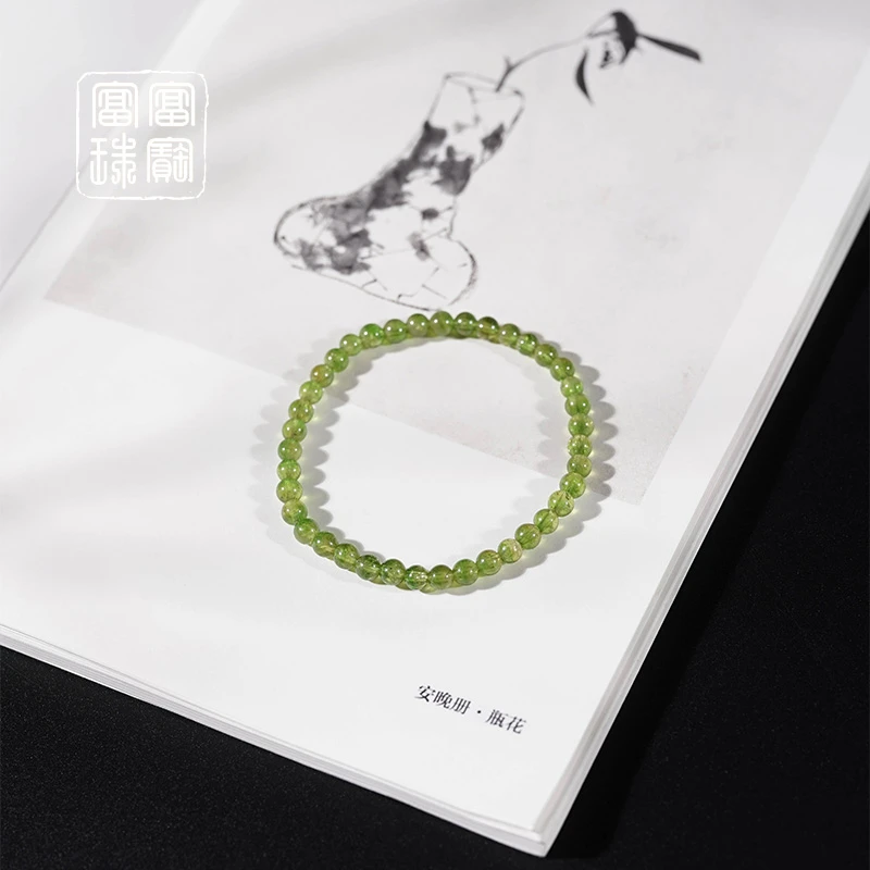 【玺来】富富珠宝 碧玺时尚百搭手串（天然珠宝多样性发）