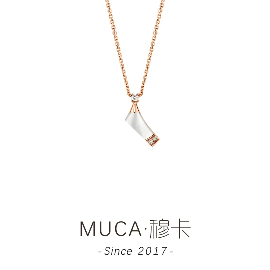 铜合金项链 白裙子项链轻奢简约个性时尚气质X084
