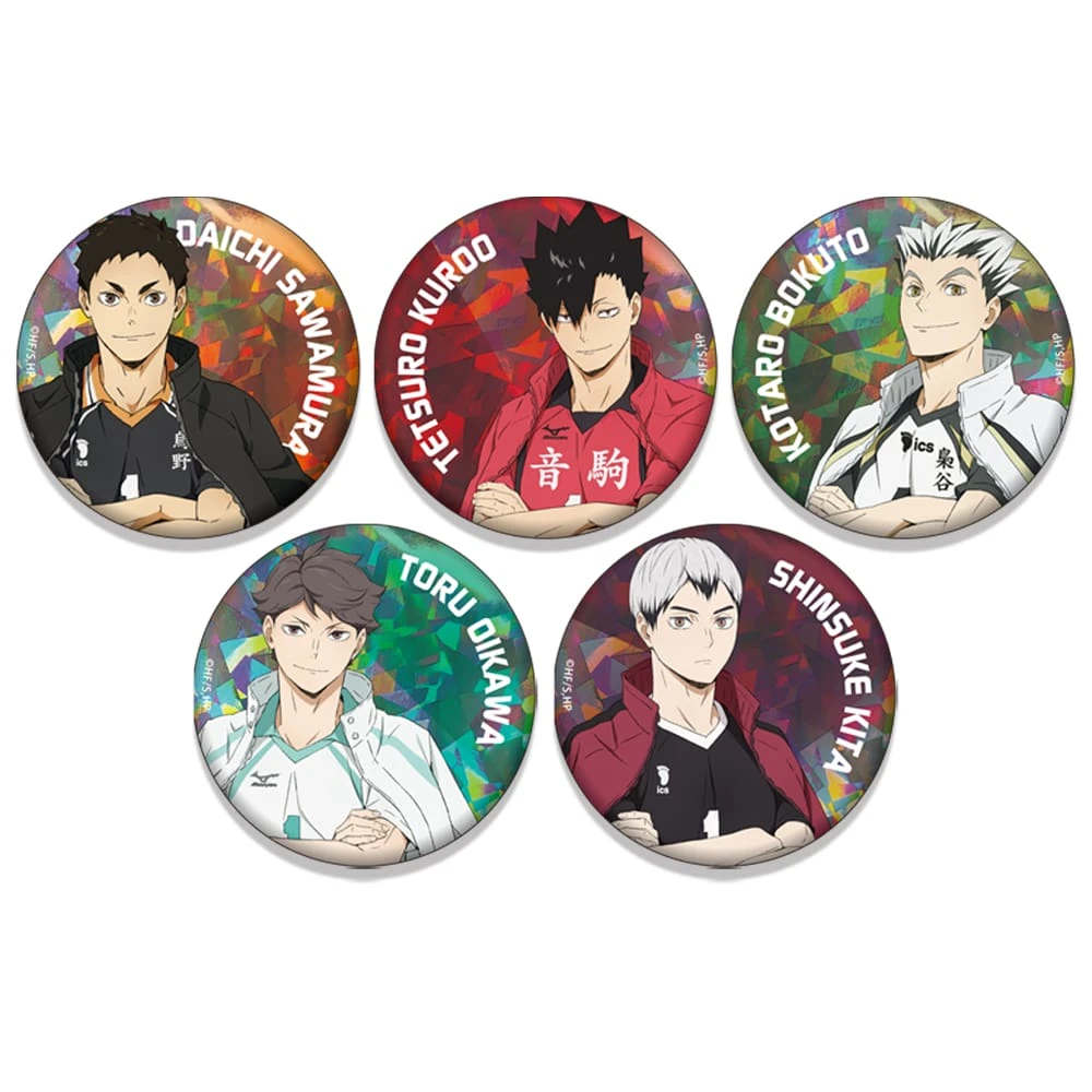 【排球少年】排球少年 toho主将闪吧唧徽章