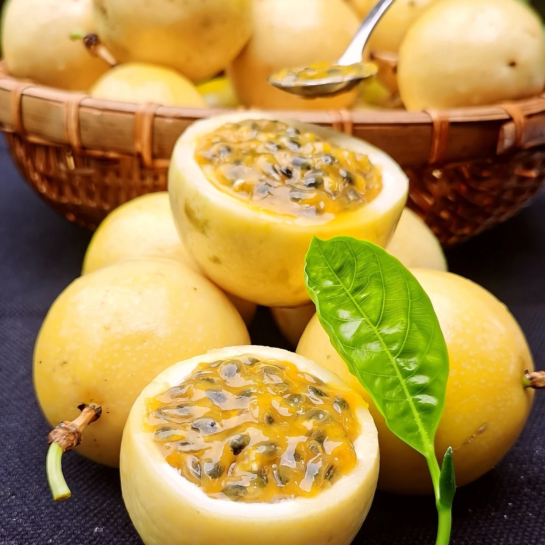 云南高山钦蜜9号黄金百香果新鲜应季水果香甜浓郁皱皮3/5/8斤包邮