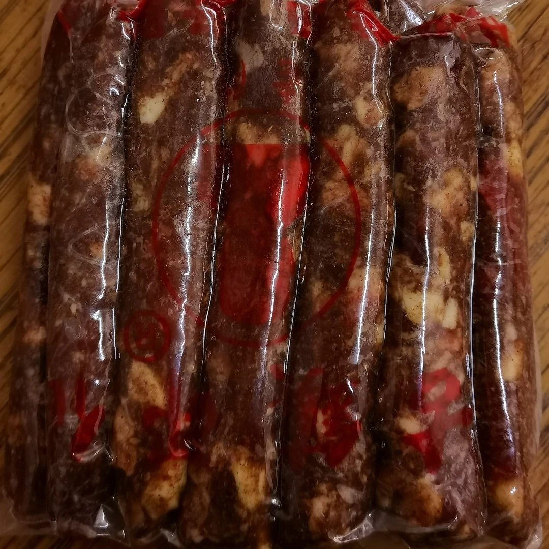 邵伯老陆苏式麻辣香肠无防腐剂无色素冷冻保存1000g*袋