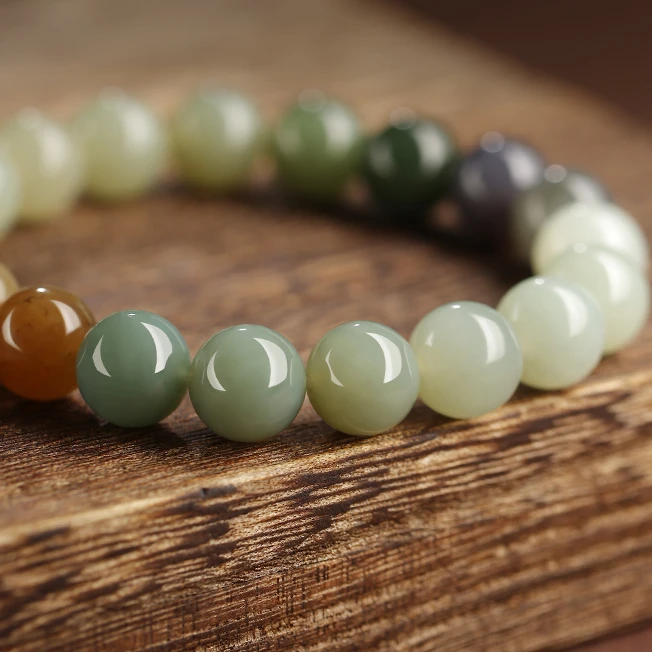 非金属玻璃手链 多宝单圈百搭女士情侣简约时尚款手链