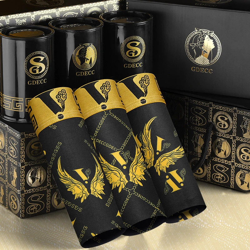 3件高档磁石男士短跑运动裤居家休闲男子舒适运动短裤潮礼盒夏天