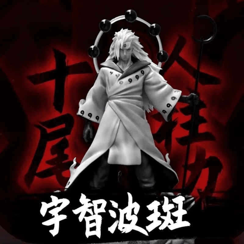 大迈手办 火影忍者 宇智波斑 六道斑手办 三头雕可换模