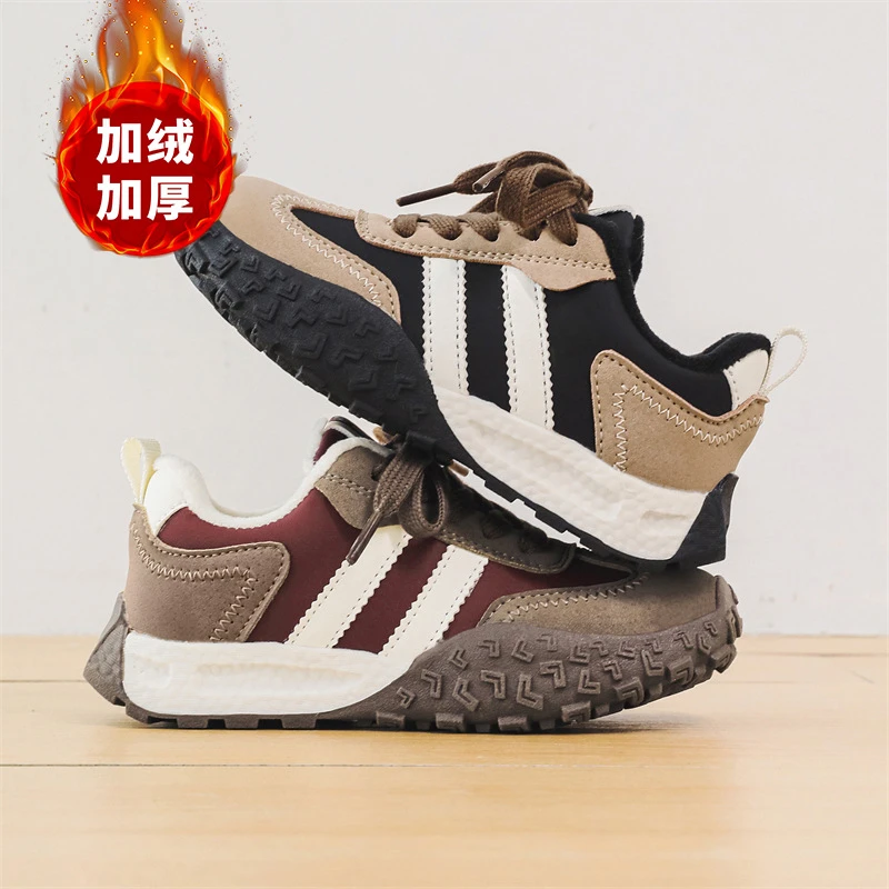 儿童鞋子女童鞋子男童鞋儿童雪地靴户外鞋子加绒鞋棉鞋阿甘鞋167