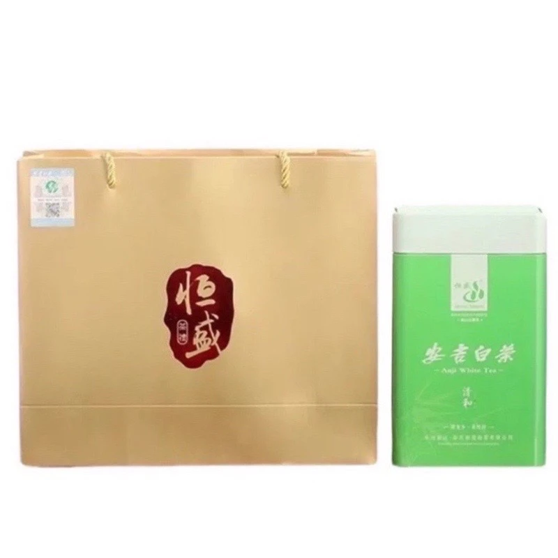 恒盛安吉白茶清和特级125克/桶茶叶