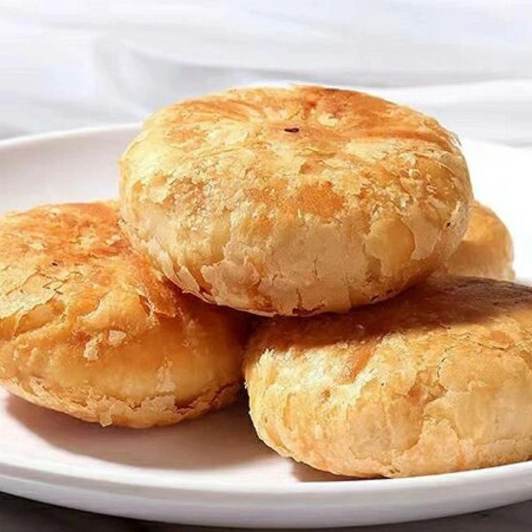 山西祁县特产香酥饼千层酥老婆饼糖饼纯手工制作擦酥饼开袋即食