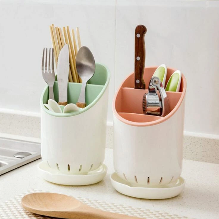 多功能宝宝餐具收纳架宝宝奶瓶刷架子塑料沥水架勺子置物架