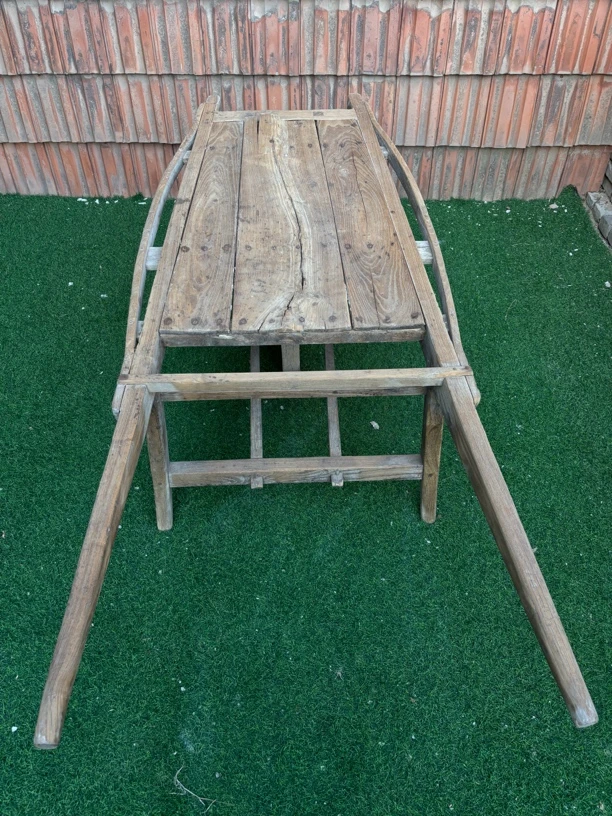 小木车，完整无修，品如图，尺寸如图。