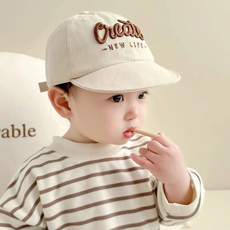 婴儿帽子春秋款宝宝鸭舌帽薄款婴幼儿鸭舌帽男孩遮阳太阳帽儿童