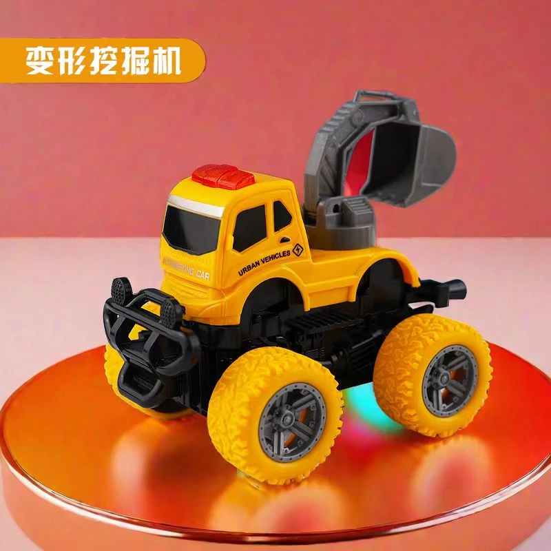 爆款儿童工程车系列小汽车吊车挖掘机油罐车云梯男女孩玩具车礼物