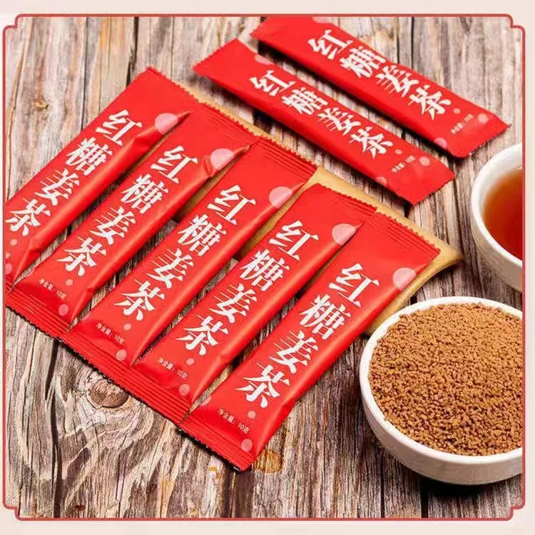 红糖姜茶姜汁红糖水女性黑糖姜茶生姜独立包装秋冬季暖暖的