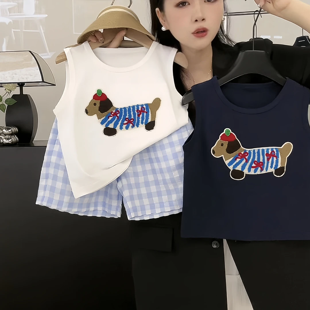 男童休闲背心t纯棉帅气无袖帅气夏季新款男宝韩版卡通百搭上衣潮