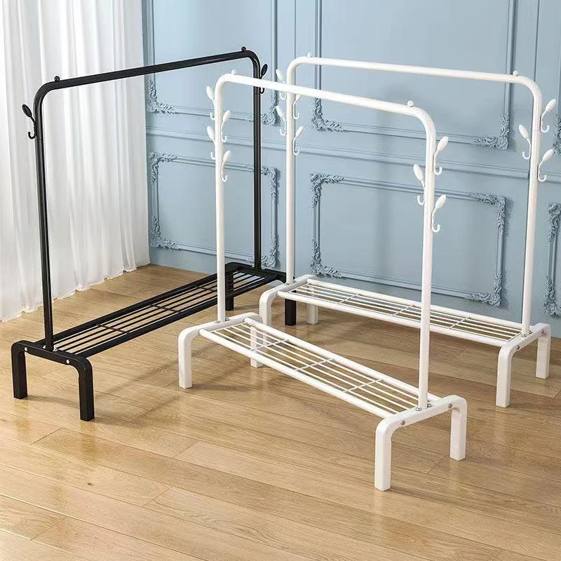 晾衣架落地式室内挂衣架上档次秋冬晒被子阳台家用防滑晒衣架防掉