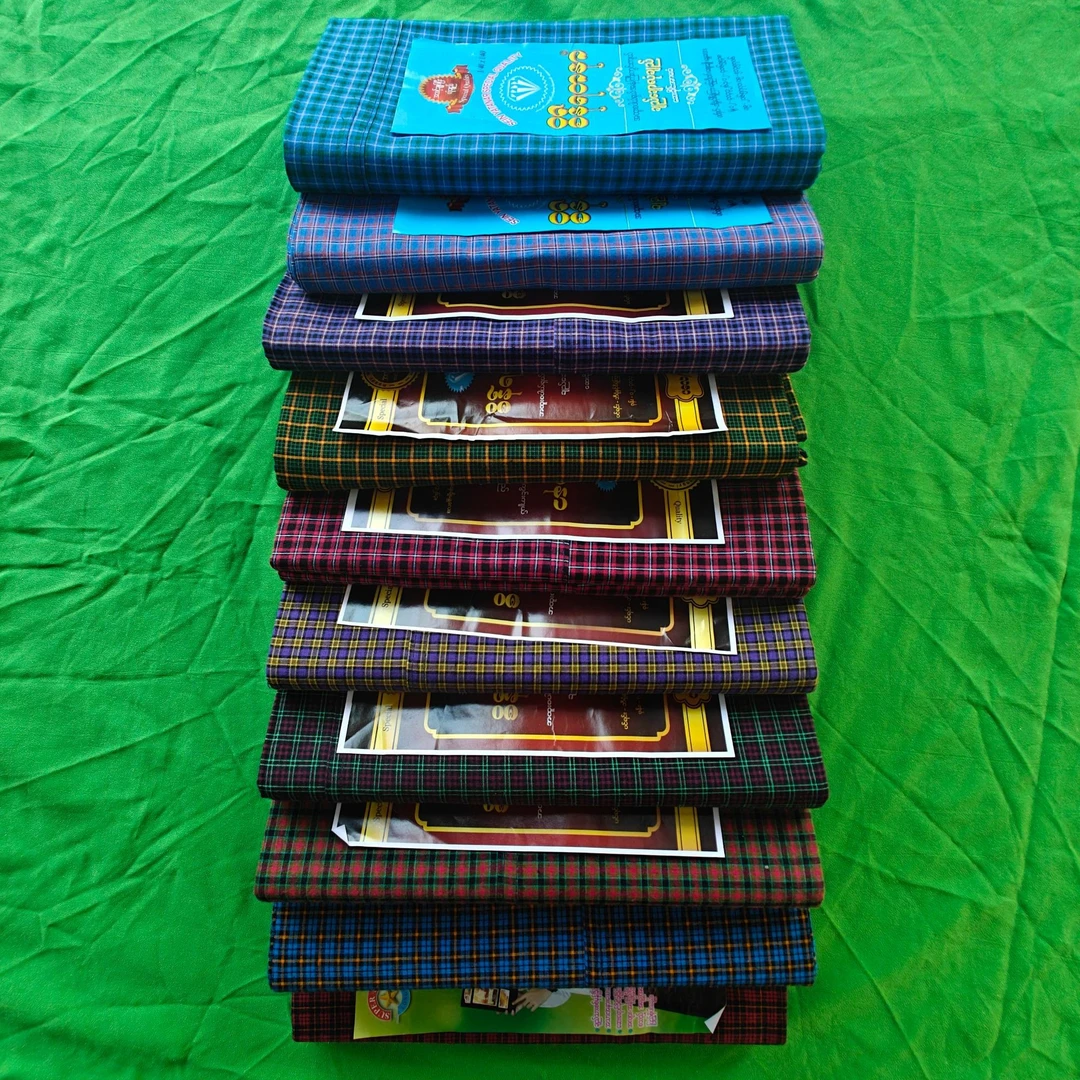 缅甸隆基，男士透气浴后夏季居家围腰缅甸特色男裙成人网格家用