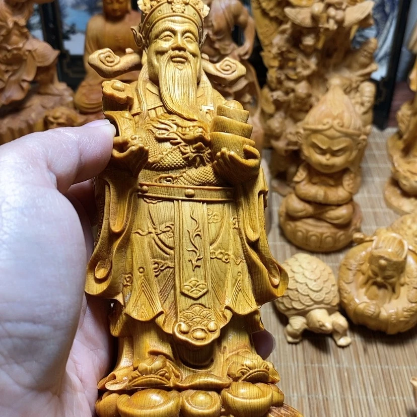 【闪购商品】崖柏财神