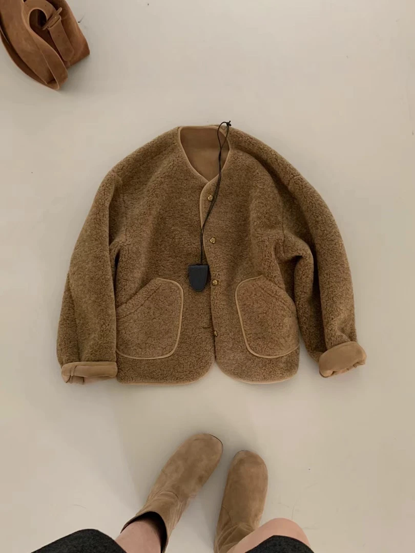 顾奈#布凡一体简单百搭外套