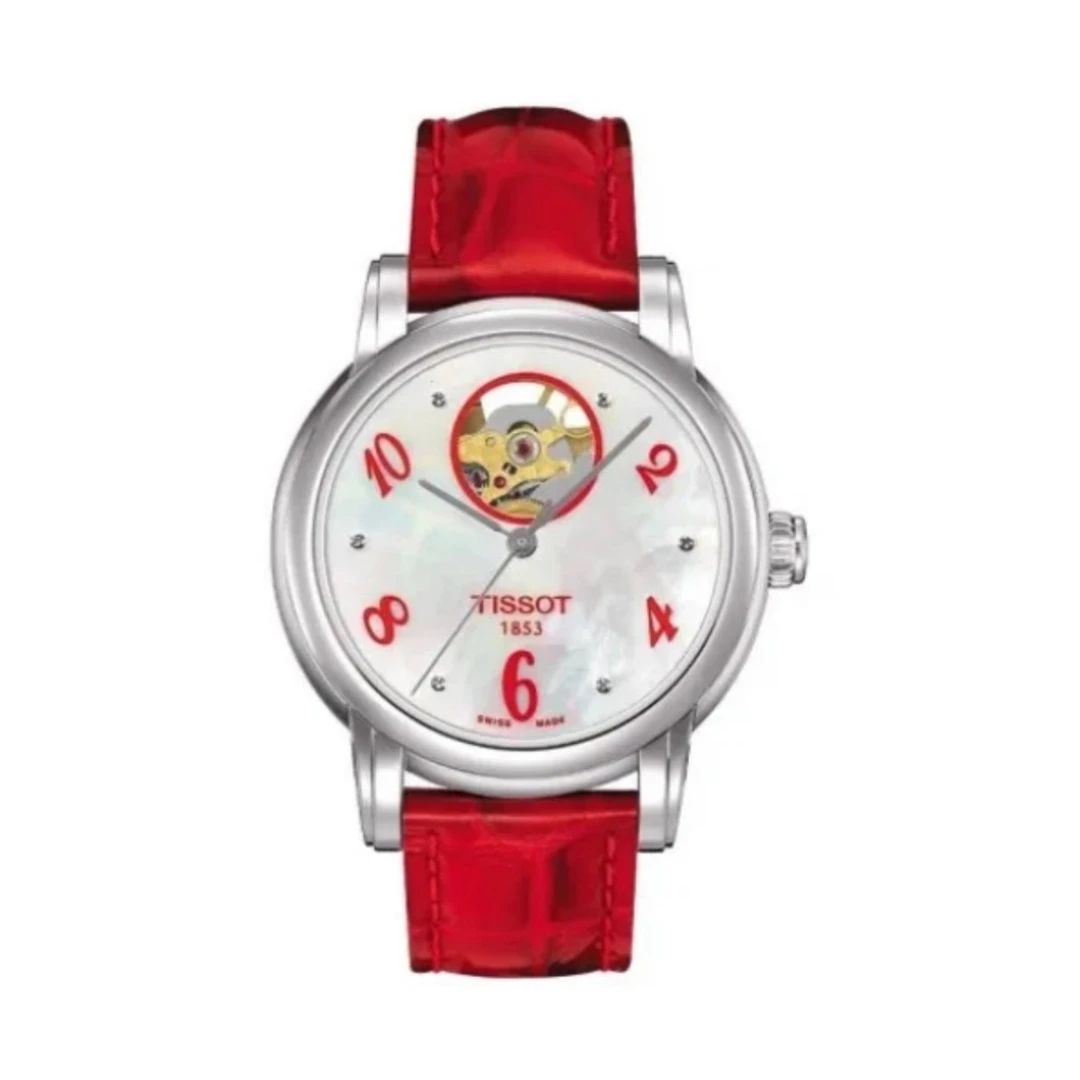 全新未使用 Tissot/天梭 壹/时尚050207/公价6100/表径35/23全套