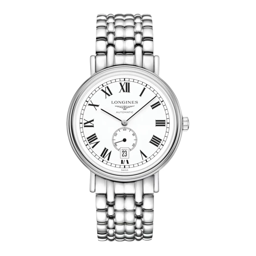 99新 Longines/浪琴 壹/瑰丽805罗马白/公价12900/23全/表径38.5