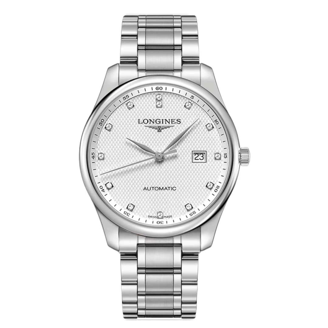 99新 Longines/浪琴 华/名匠893白钻/表径42/男士/简约
