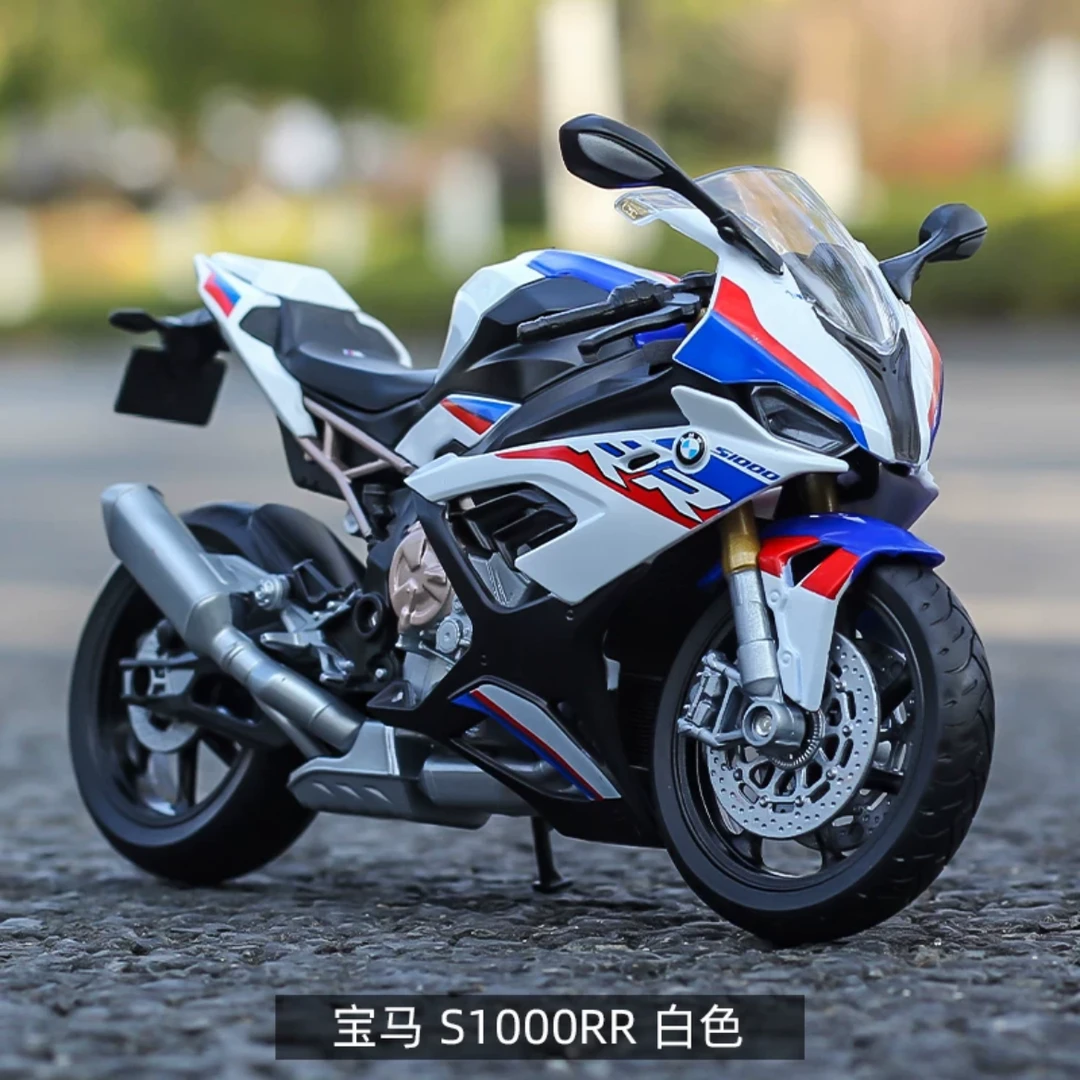2022款宝马s1000rr M版模型仿真合金机车1/12模型摆件威利玩具车