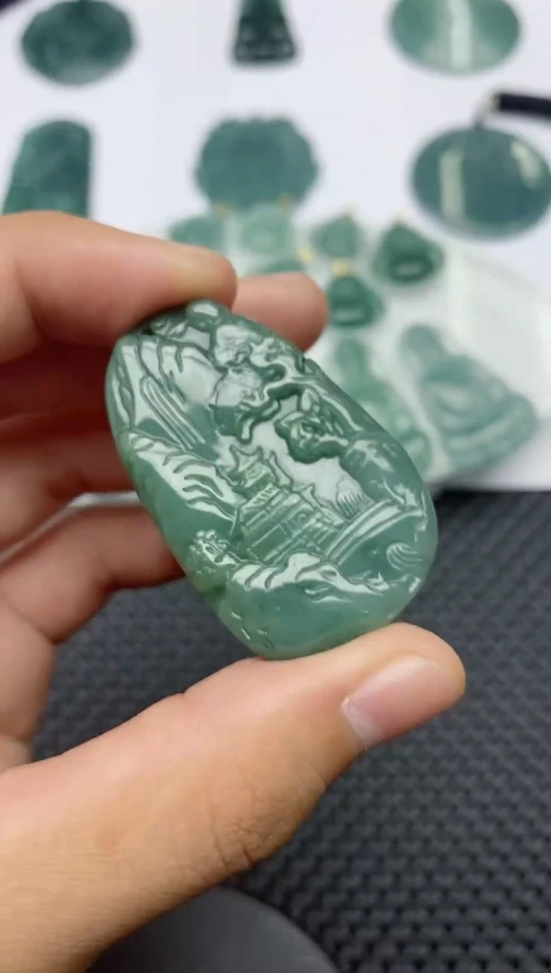 【闪购商品】翡翠颈饰未镶嵌1