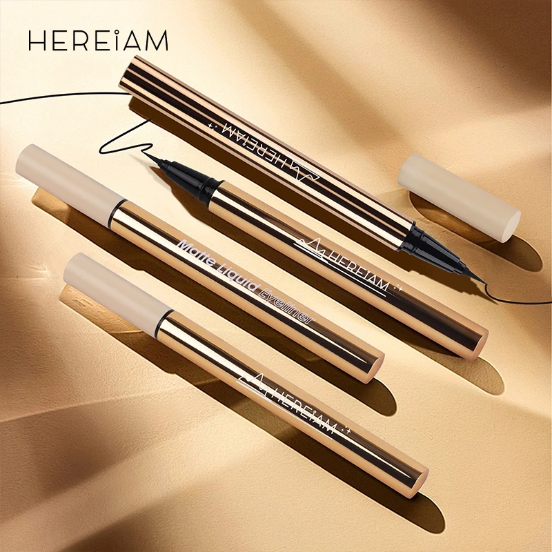 HEREIAM眼线笔极细防水不晕染持久哑光顺滑纤细新手使用