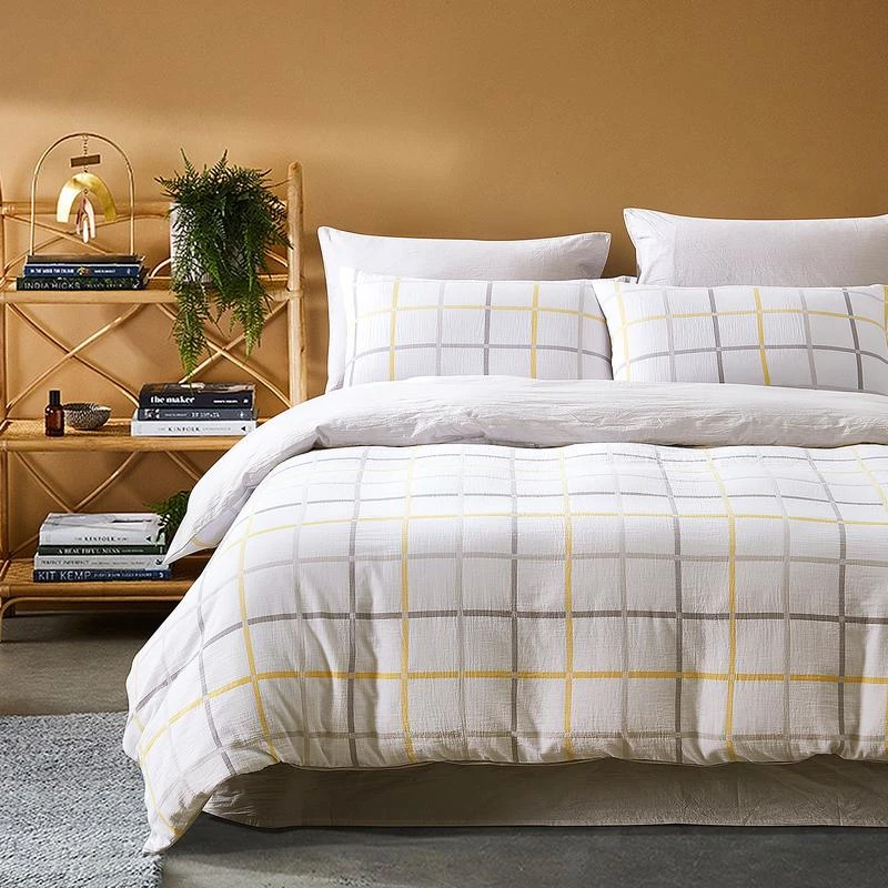 全棉双层纱被套单件母婴纯棉纱布被罩 尤丽格