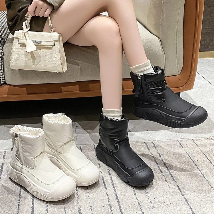 【海外订单】2024年冬季新款加绒加厚防水雪地靴109