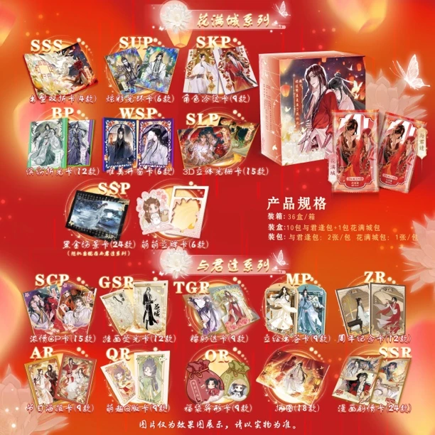 乐淘卡古风男神CP纪念收藏卡