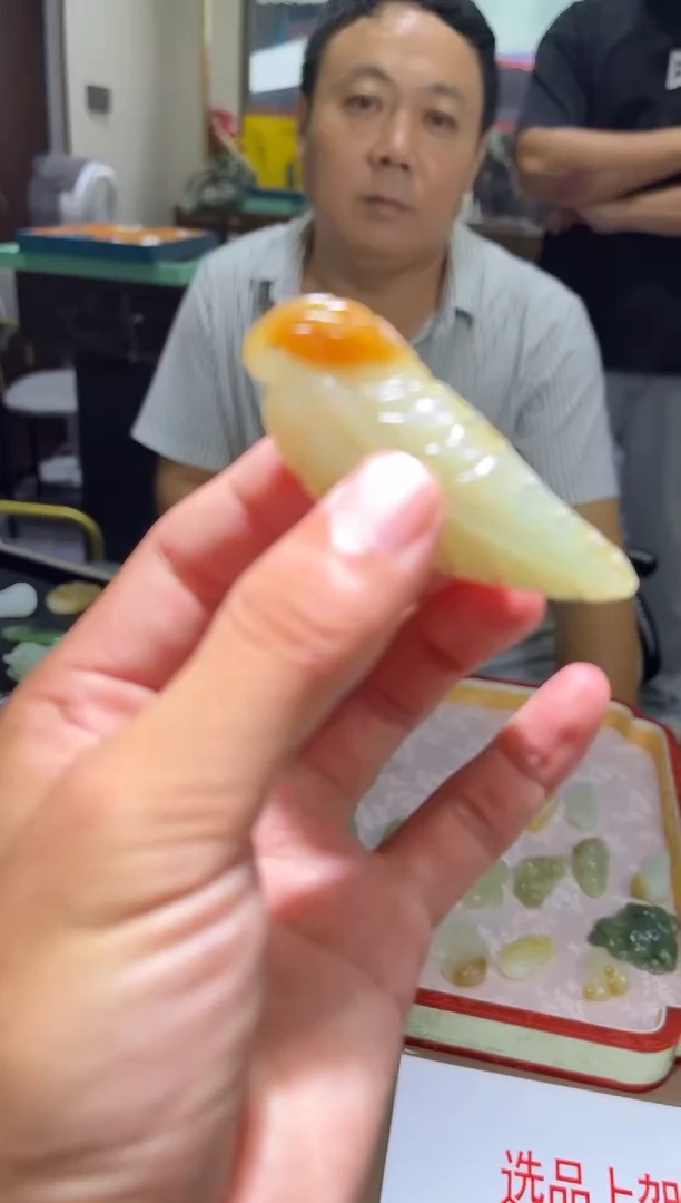 【闪购商品】和田玉树叶未镶嵌816