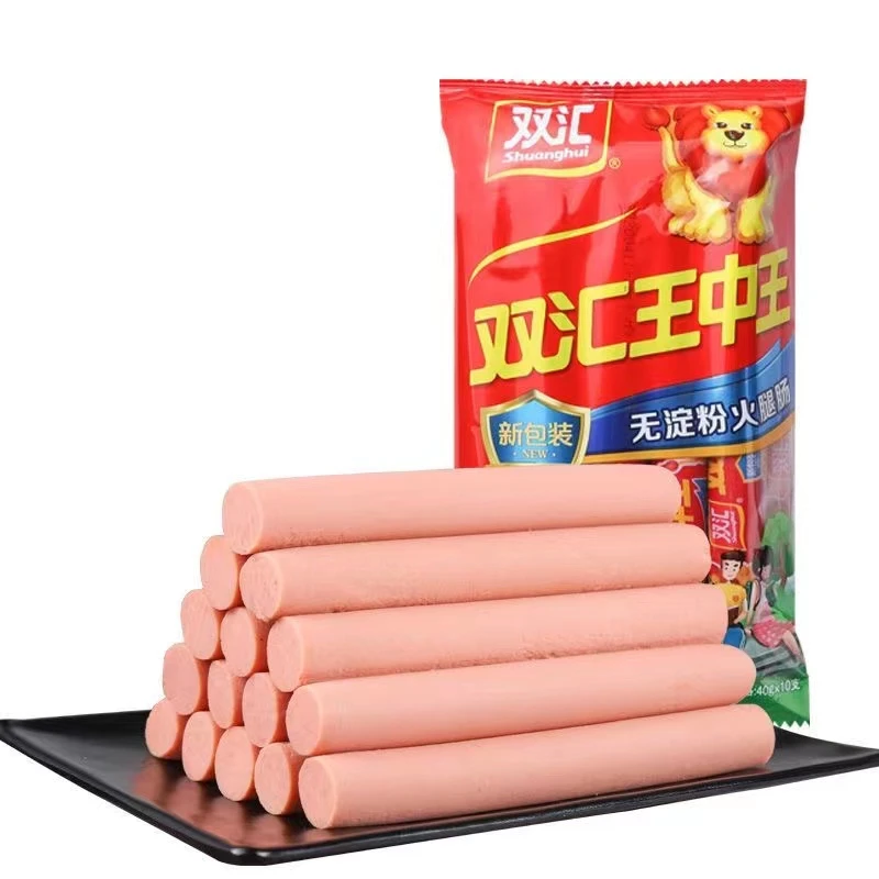 【正常】双汇王中王无淀粉火腿肠400g*2袋（保质期：4月22日）