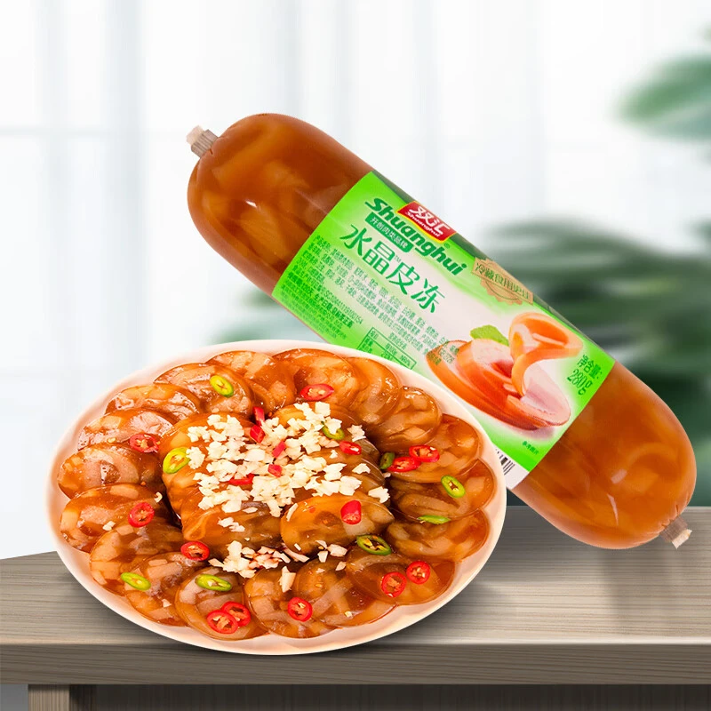 双汇【正常】双汇水晶皮冻肠280g*2袋猪肉皮冻肠(保质期6月15日）