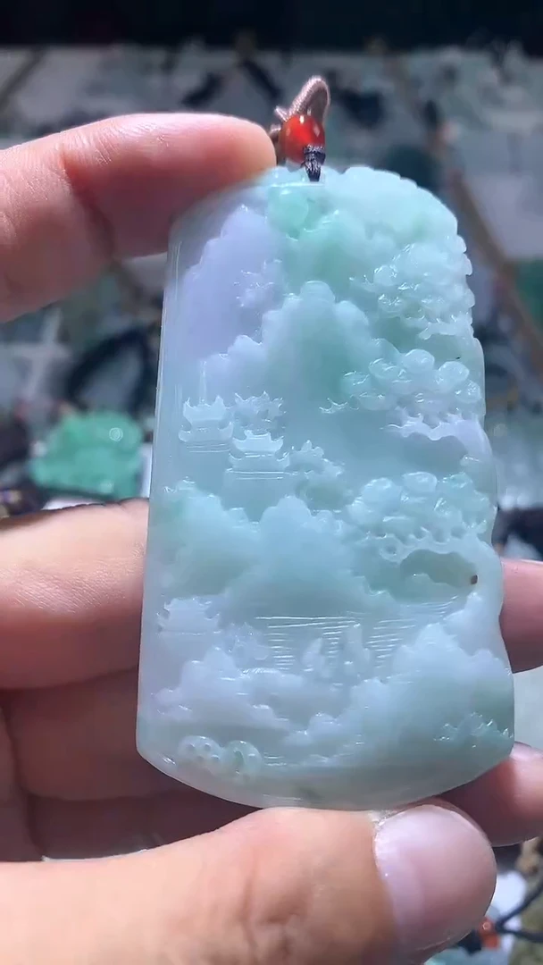 【闪购商品】翡翠颈饰未镶嵌天然缅甸翡翠A货