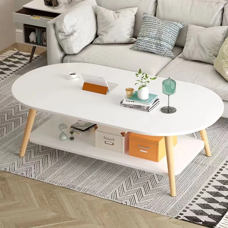 北欧茶几小户型客厅卧室家用办公小茶几现代简约出租房创意边几